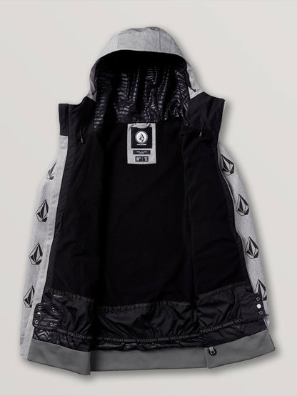 Mens D.S. Long Jacket - Heather Grey