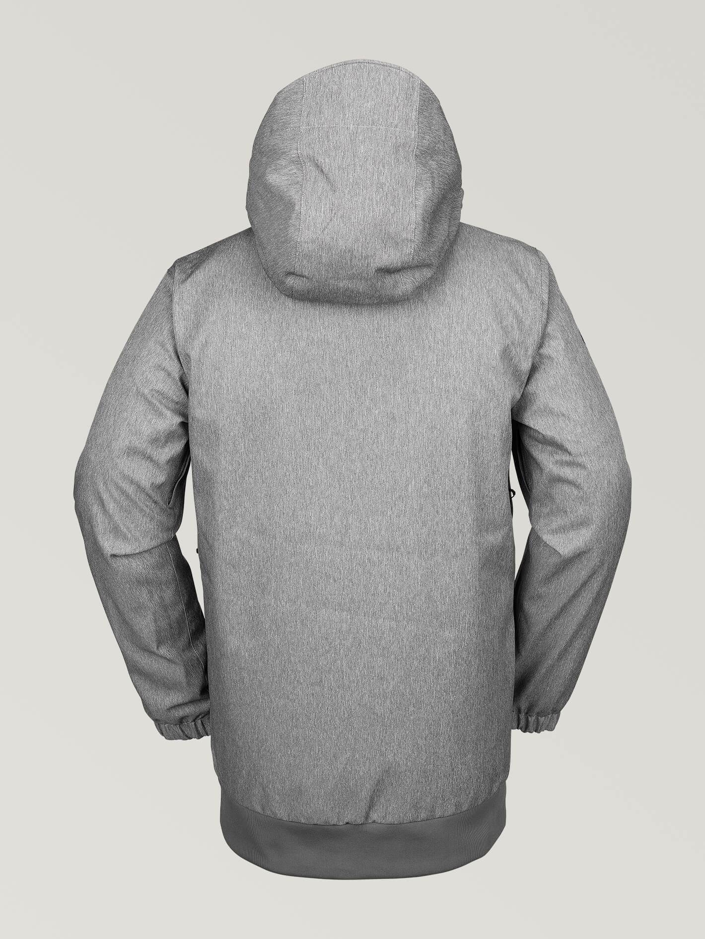 Mens D.S. Long Jacket - Heather Grey