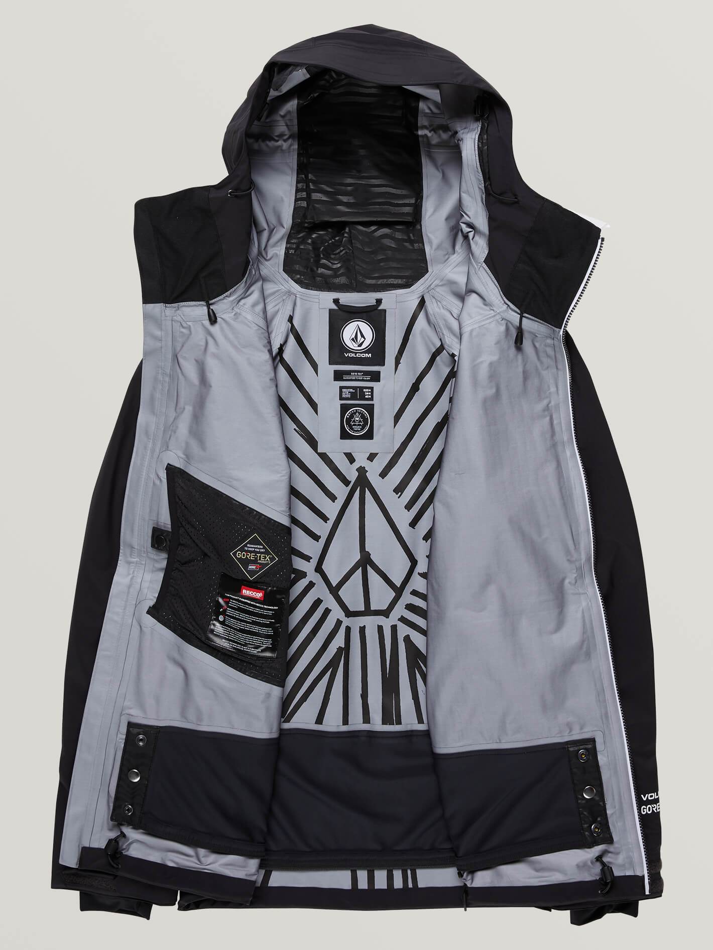 Mens Guch Strtch Gore-Tex Jacket - Black