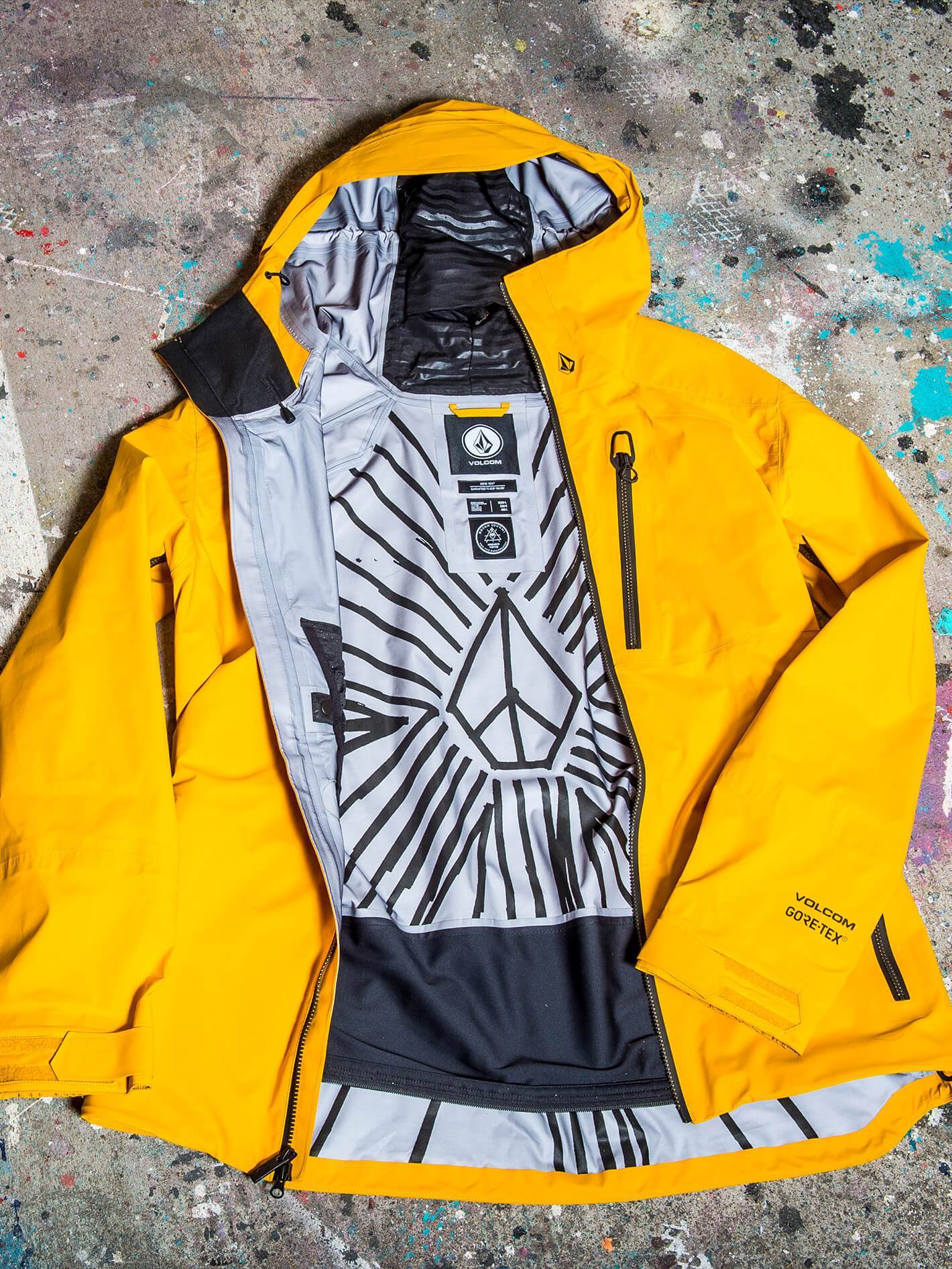 Mens Guch Strtch Gore-Tex Jacket - Resin Gold