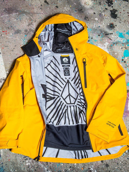 Mens Guch Strtch Gore-Tex Jacket - Resin Gold