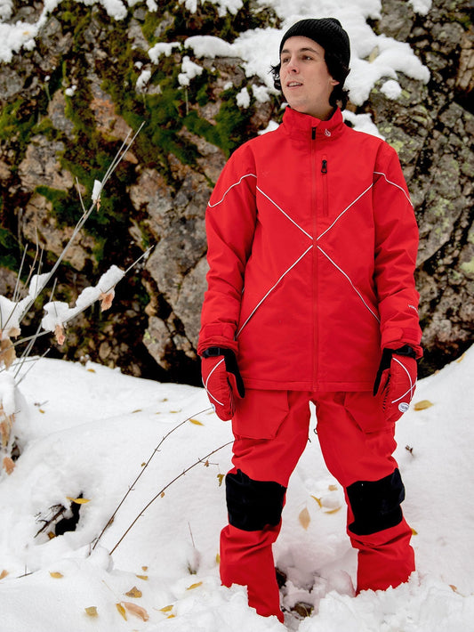 No Hood X Jacket - Red