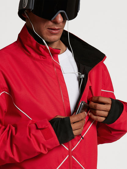No Hood X Jacket - Red