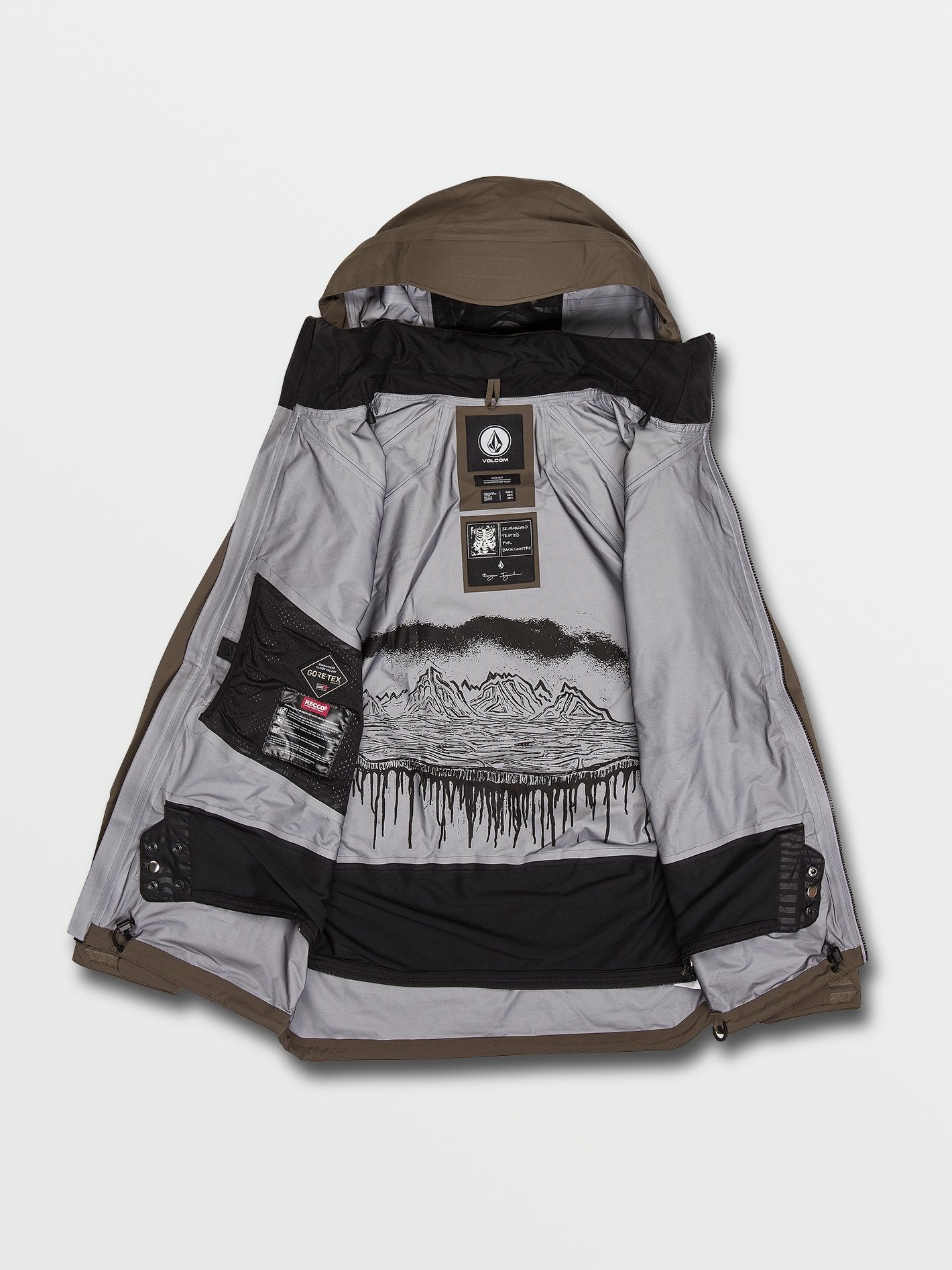 Guch Stretch Gore-Tex Jacket - DARK TEAK