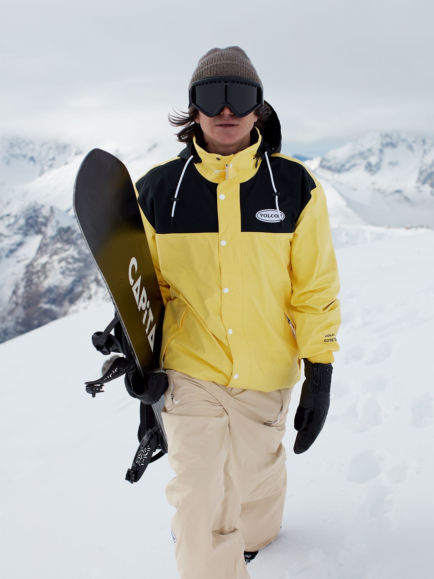 Longo Gore-Tex Jacket - FADED LEMON