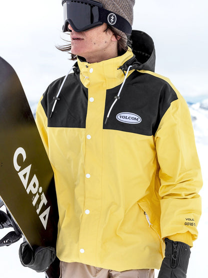 Longo Gore-Tex Jacket - FADED LEMON