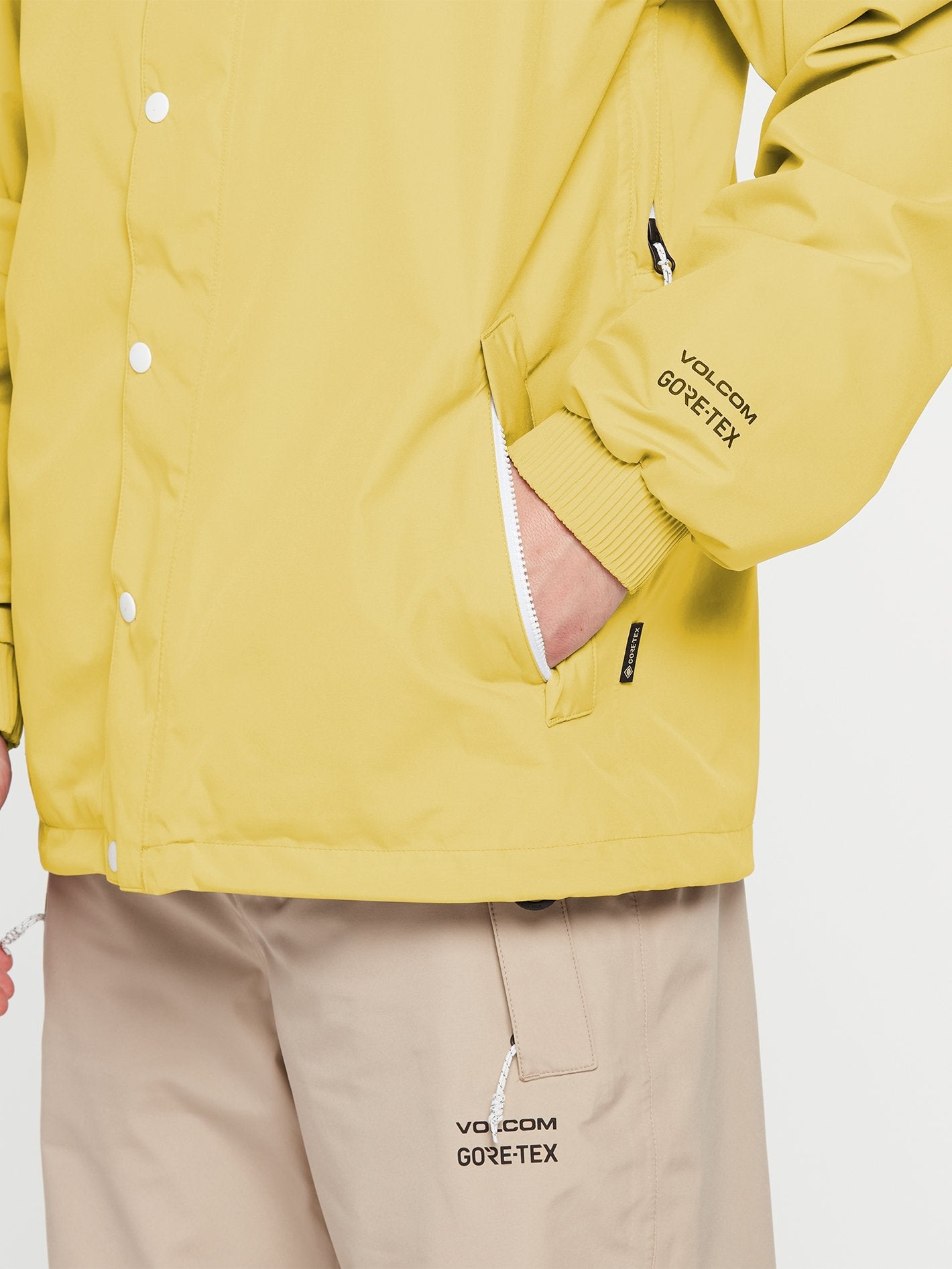 Longo Gore-Tex Jacket - FADED LEMON