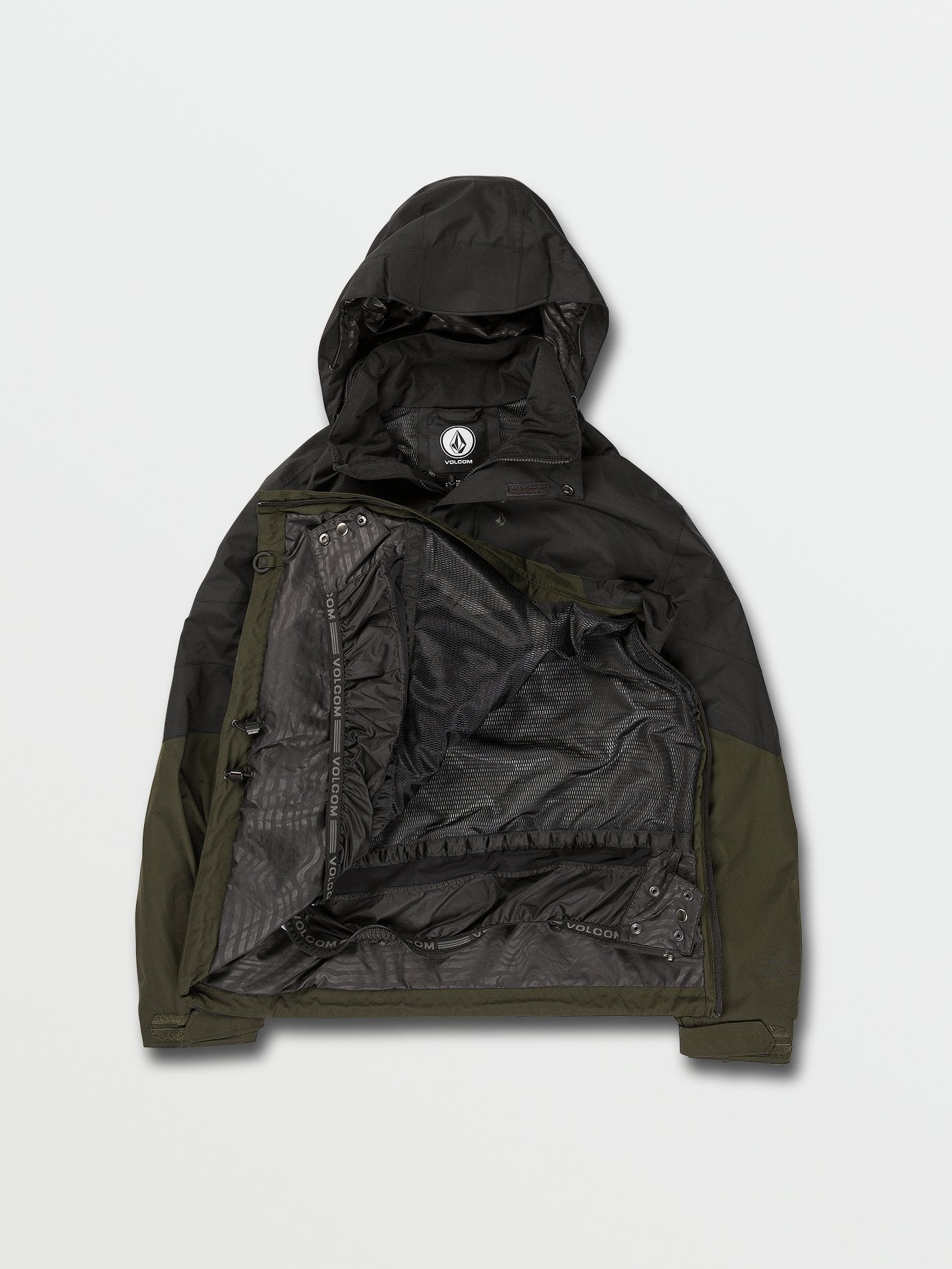 Melo Gore-Tex Pullover Jacket - BLACK GREEN