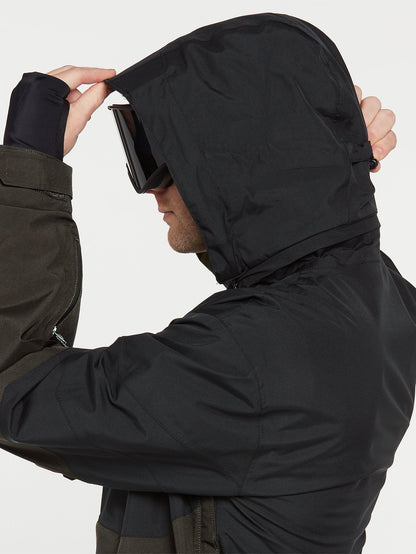 Melo Gore-Tex Pullover Jacket - BLACK GREEN