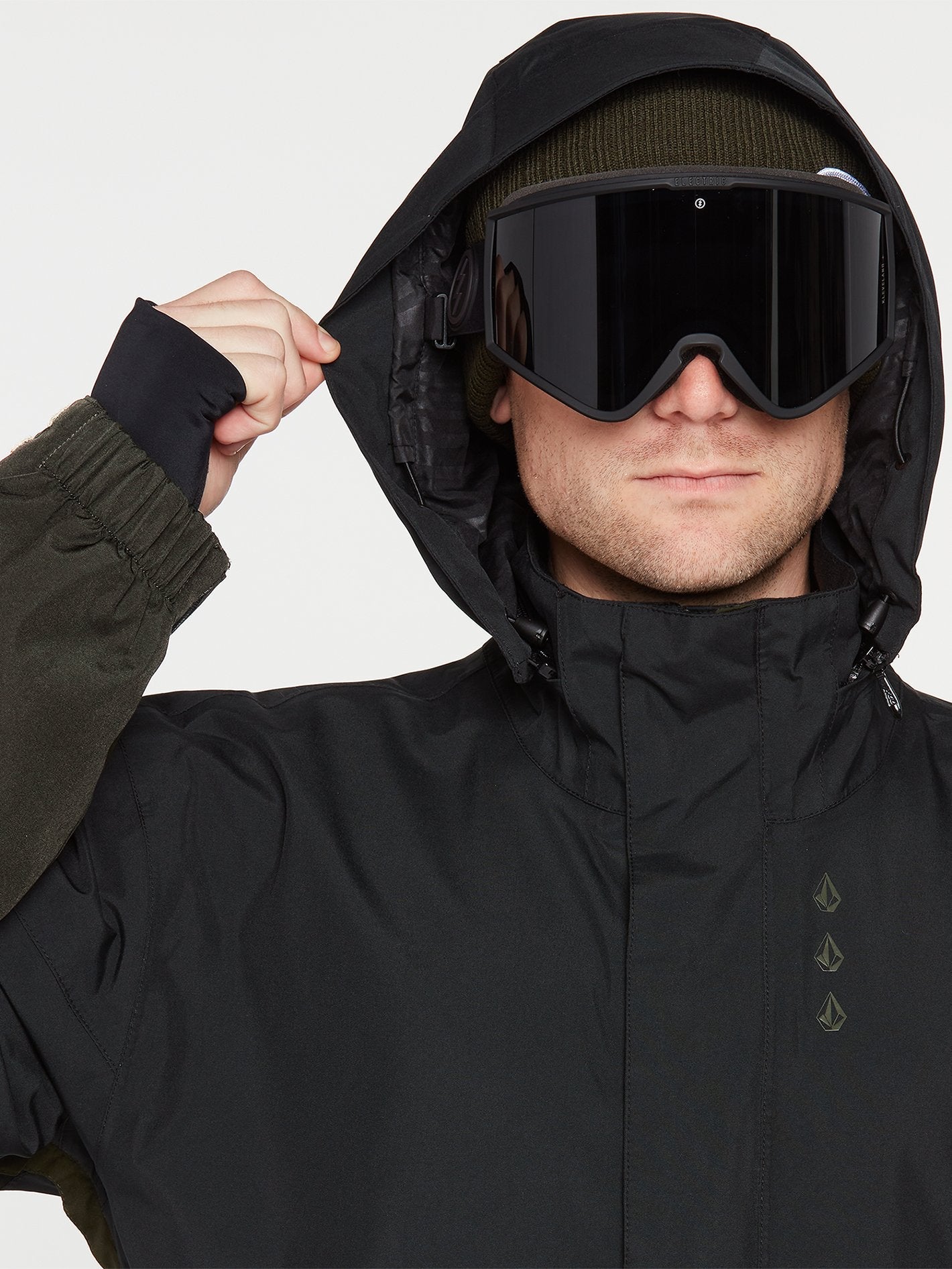 Melo Gore-Tex Pullover Jacket - BLACK GREEN