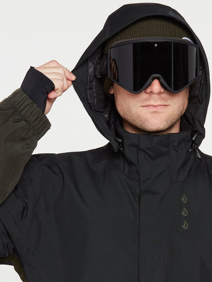 Melo Gore-Tex Pullover Jacket - BLACK GREEN