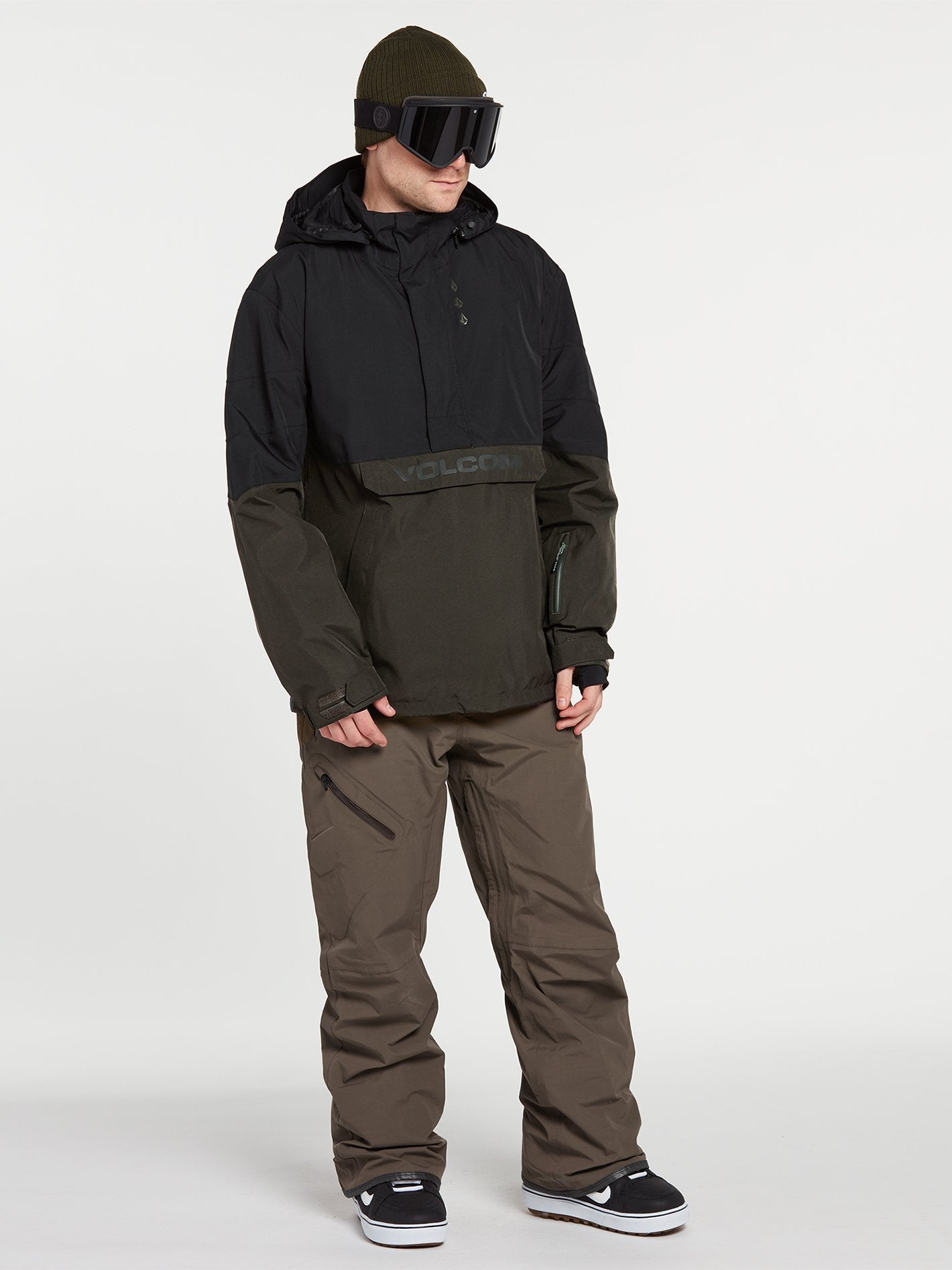 Melo Gore-Tex Pullover Jacket - BLACK GREEN