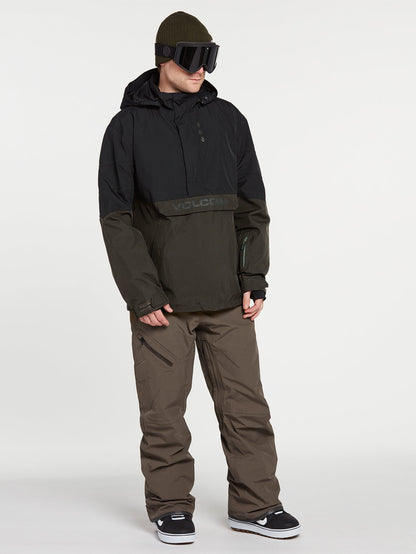 Melo Gore-Tex Pullover Jacket - BLACK GREEN