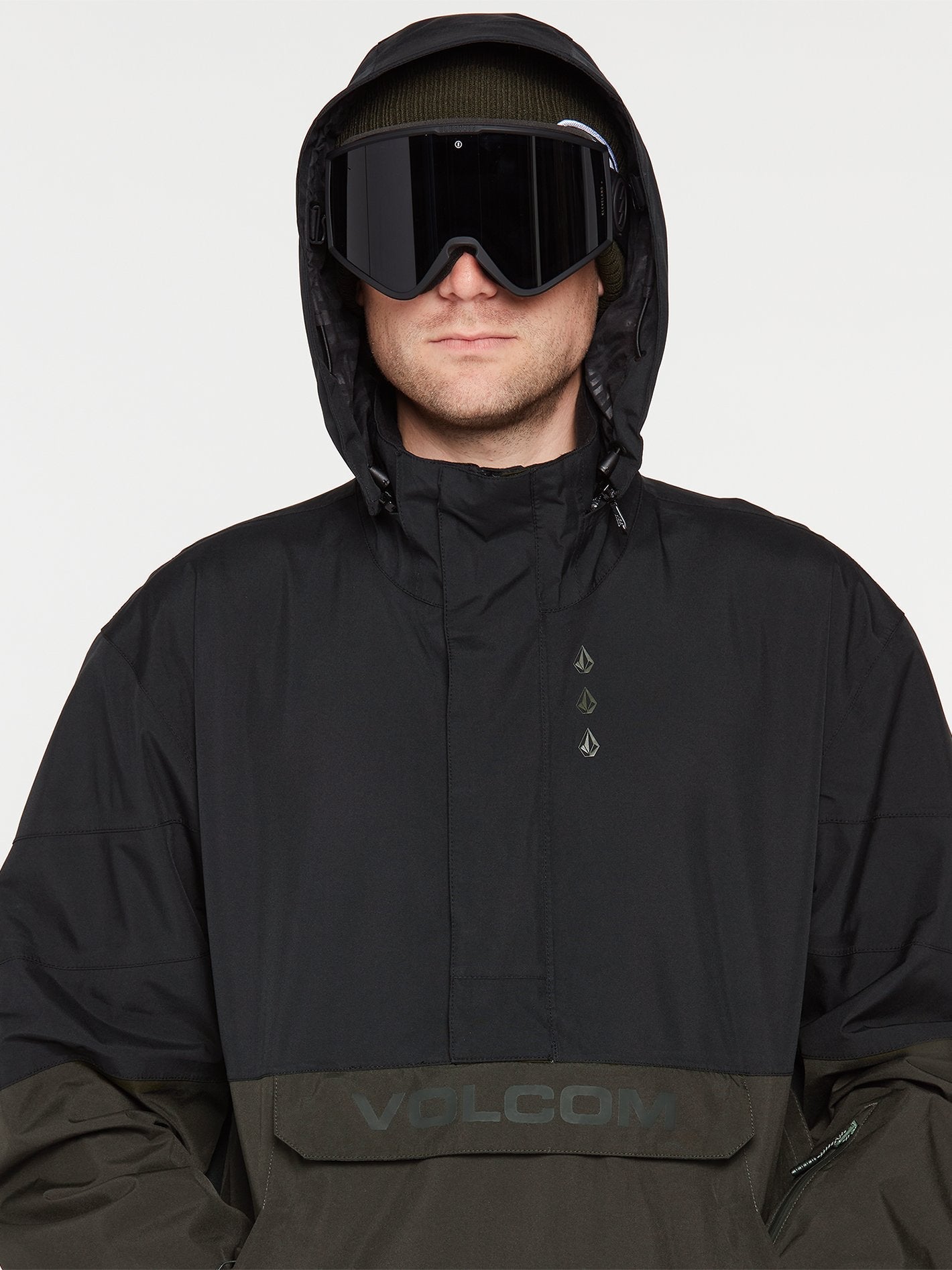 Melo Gore-Tex Pullover Jacket - BLACK GREEN