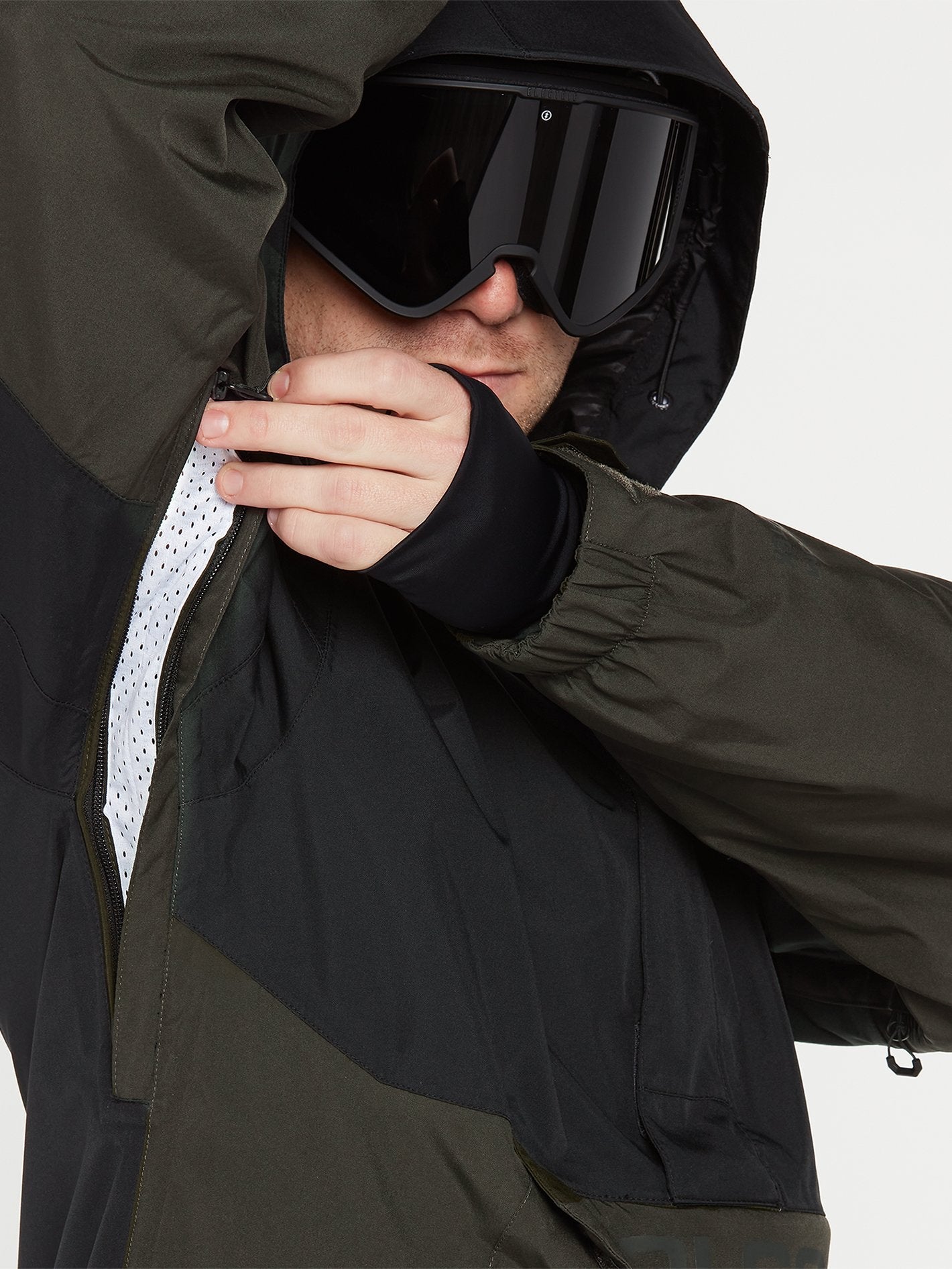 Melo Gore-Tex Pullover Jacket - BLACK GREEN