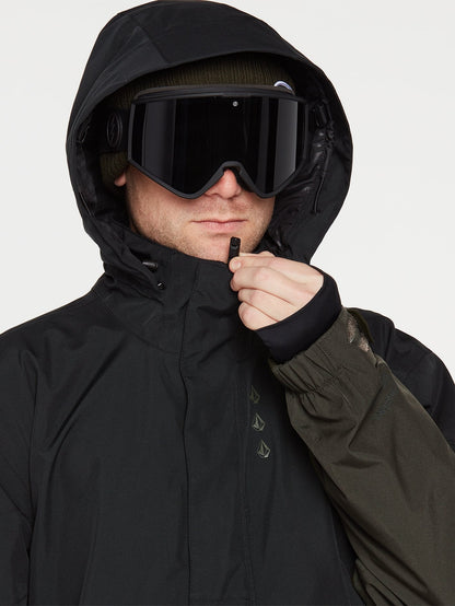 Melo Gore-Tex Pullover Jacket - BLACK GREEN