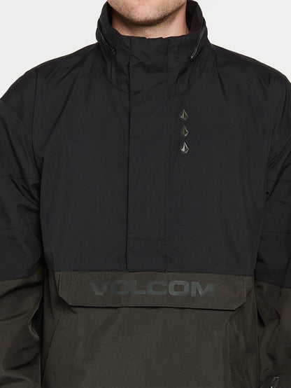 Melo Gore-Tex Pullover Jacket - BLACK GREEN