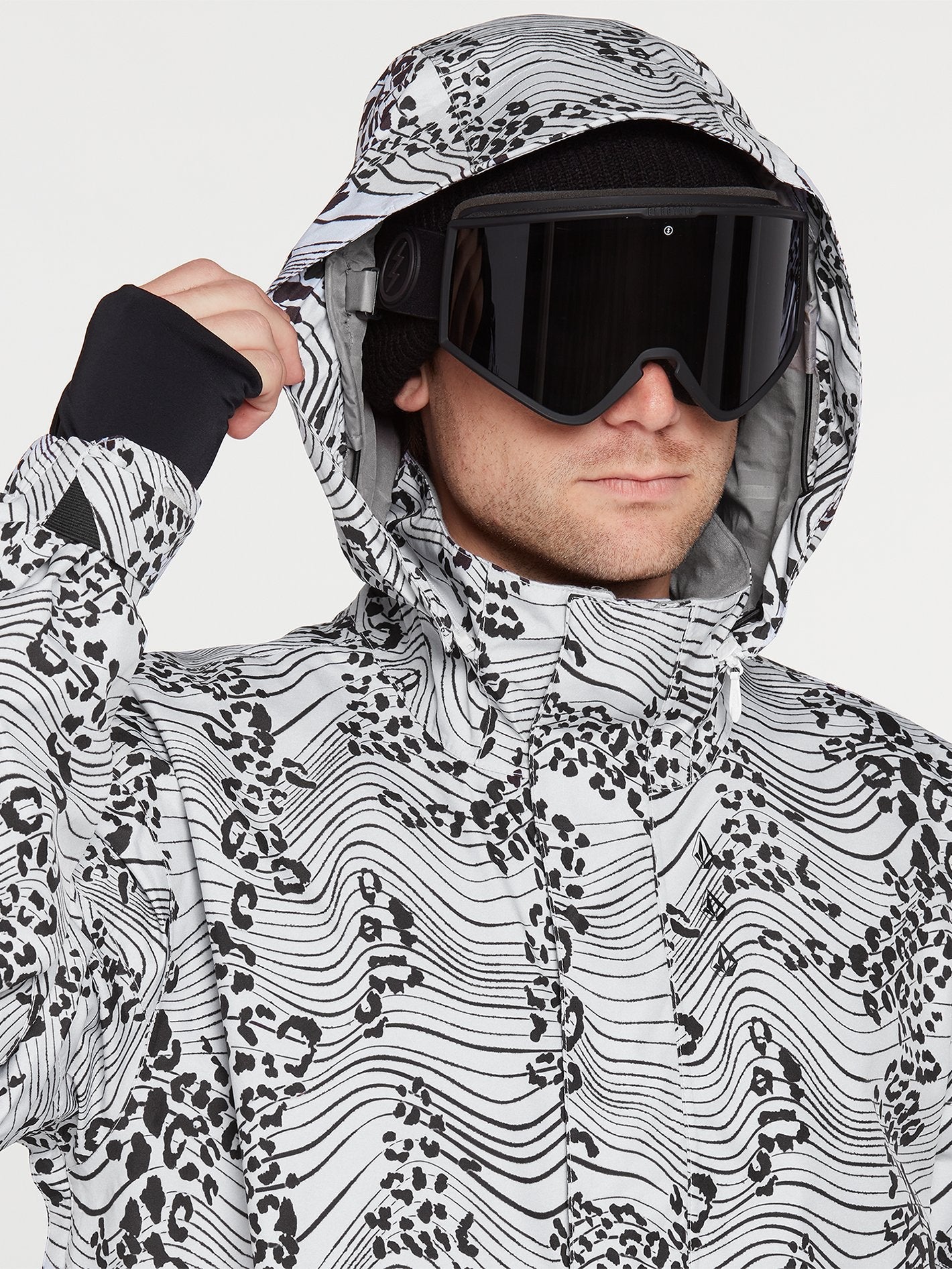 Melo Gore-Tex Pullover Jacket - WHITE PRINT