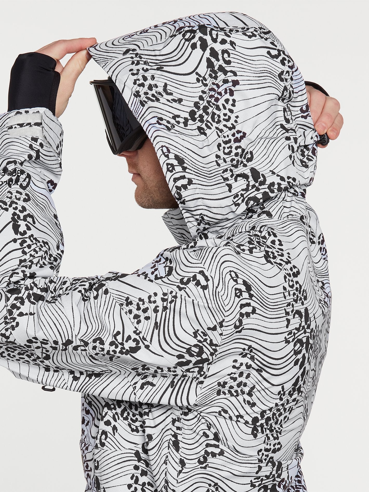 Melo Gore-Tex Pullover Jacket - WHITE PRINT