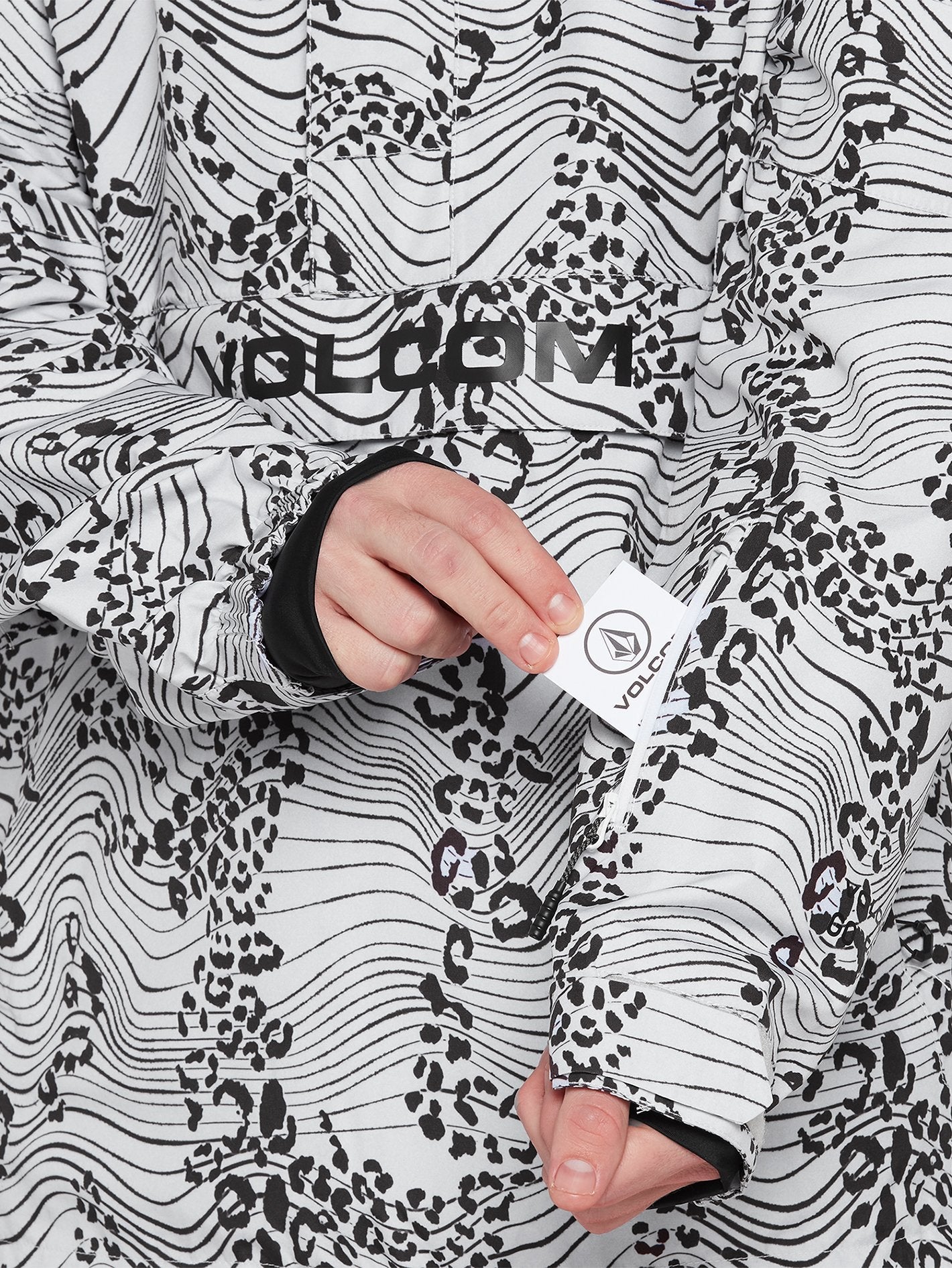 Melo Gore-Tex Pullover Jacket - WHITE PRINT