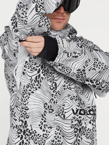 Melo Gore-Tex Pullover Jacket - WHITE PRINT