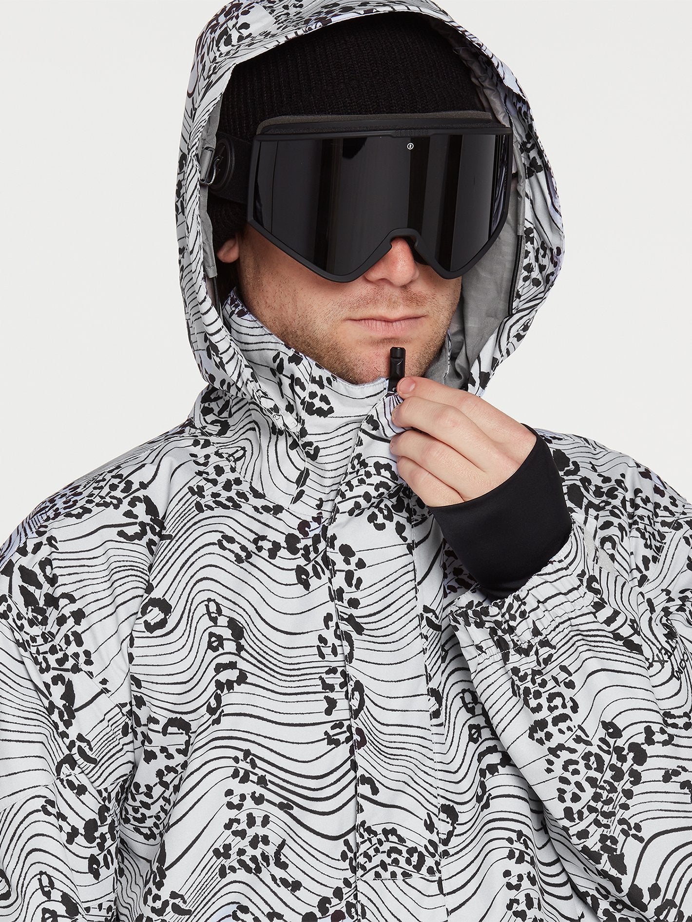 Melo Gore-Tex Pullover Jacket - WHITE PRINT