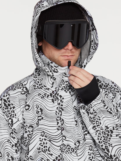 Melo Gore-Tex Pullover Jacket - WHITE PRINT