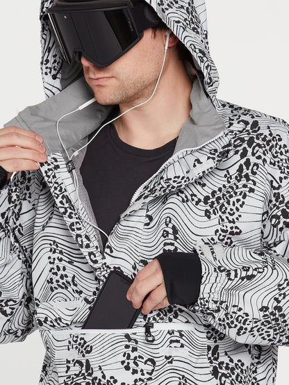 Melo Gore-Tex Pullover Jacket - WHITE PRINT