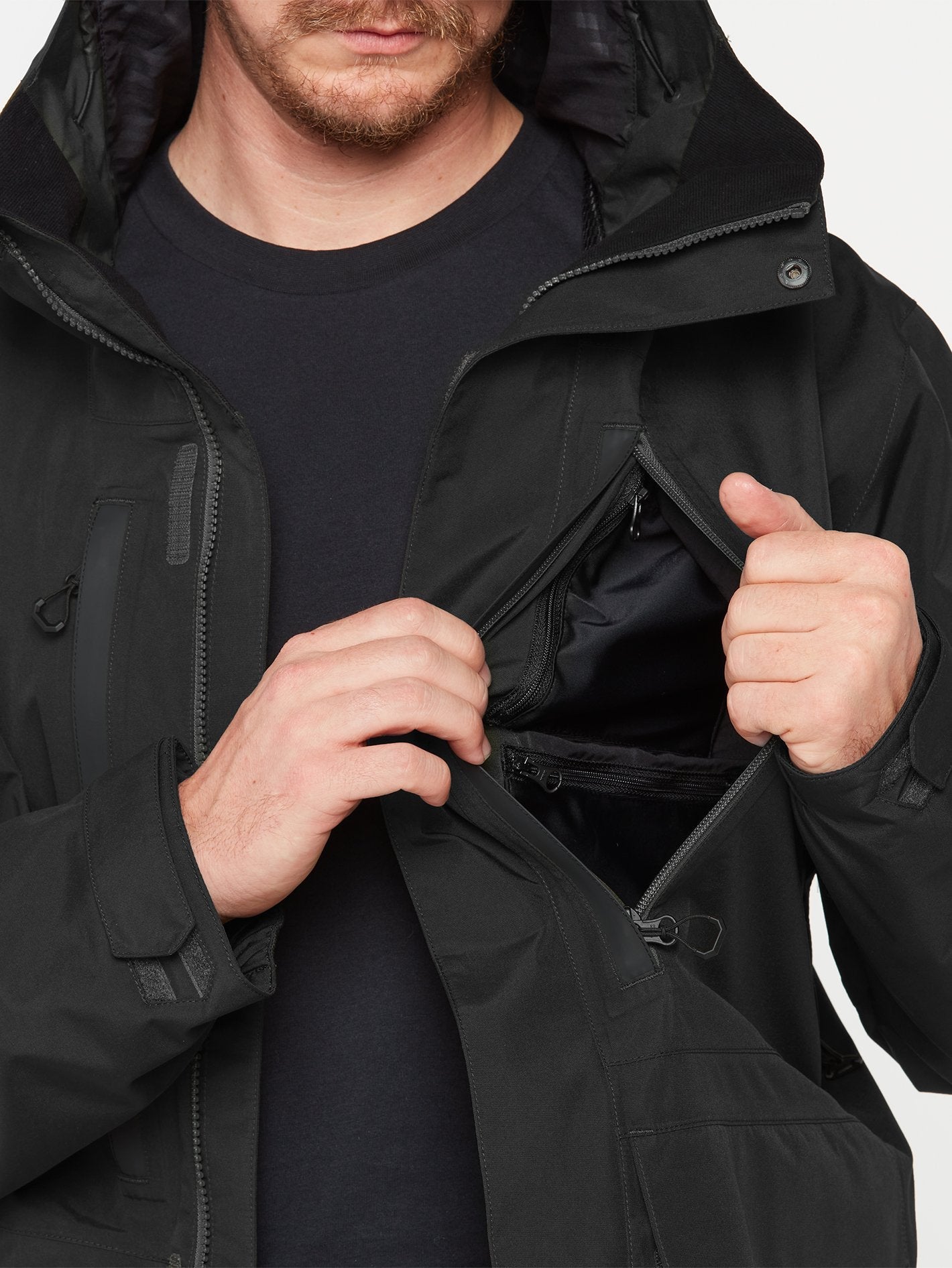 Ten Gore-Tex Jacket - BLACK