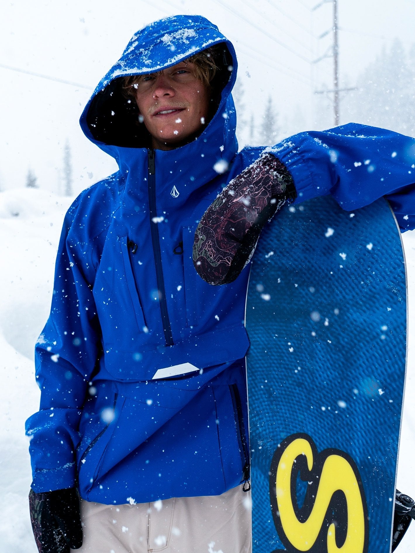 Brighton Pullover Jacket - BRIGHT BLUE