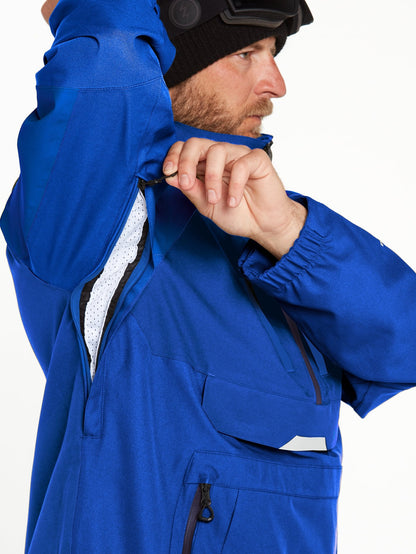 Brighton Pullover Jacket - BRIGHT BLUE