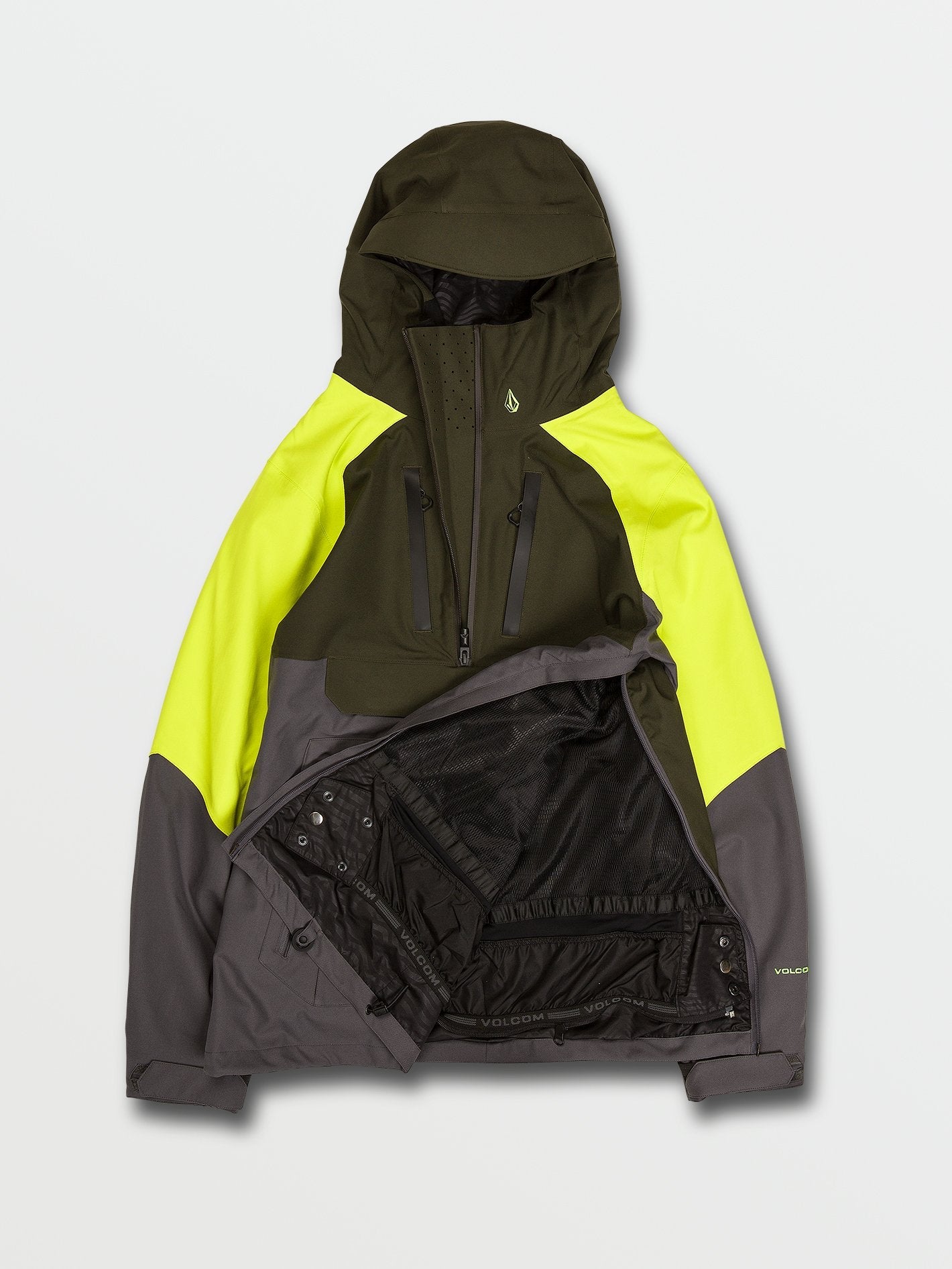 Brighton Pullover Jacket - DARK GREY