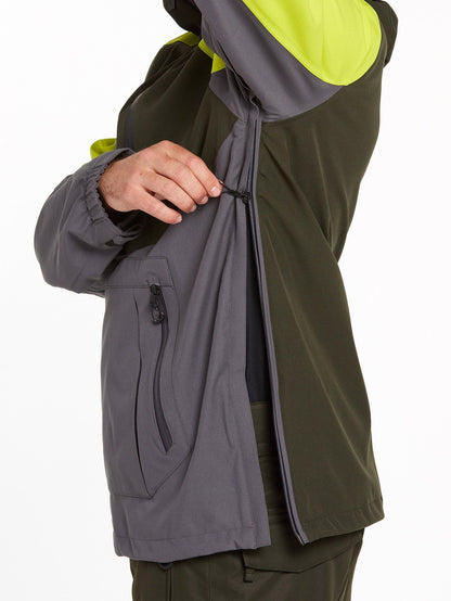 Brighton Pullover Jacket - DARK GREY