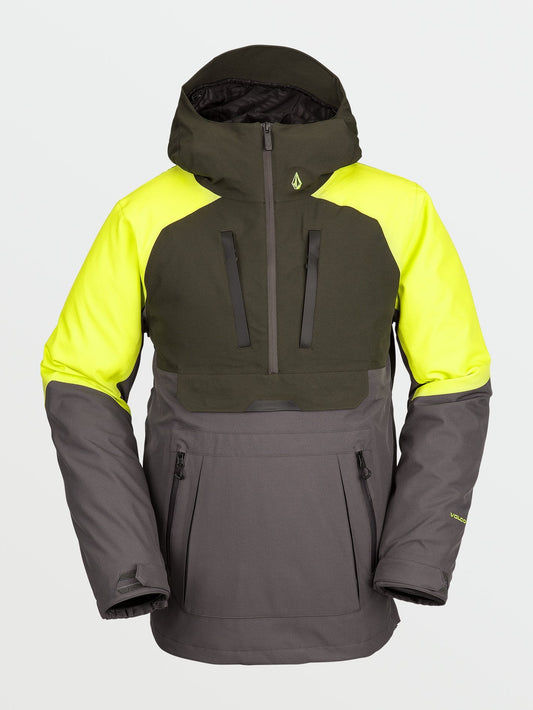 Brighton Pullover Jacket - DARK GREY