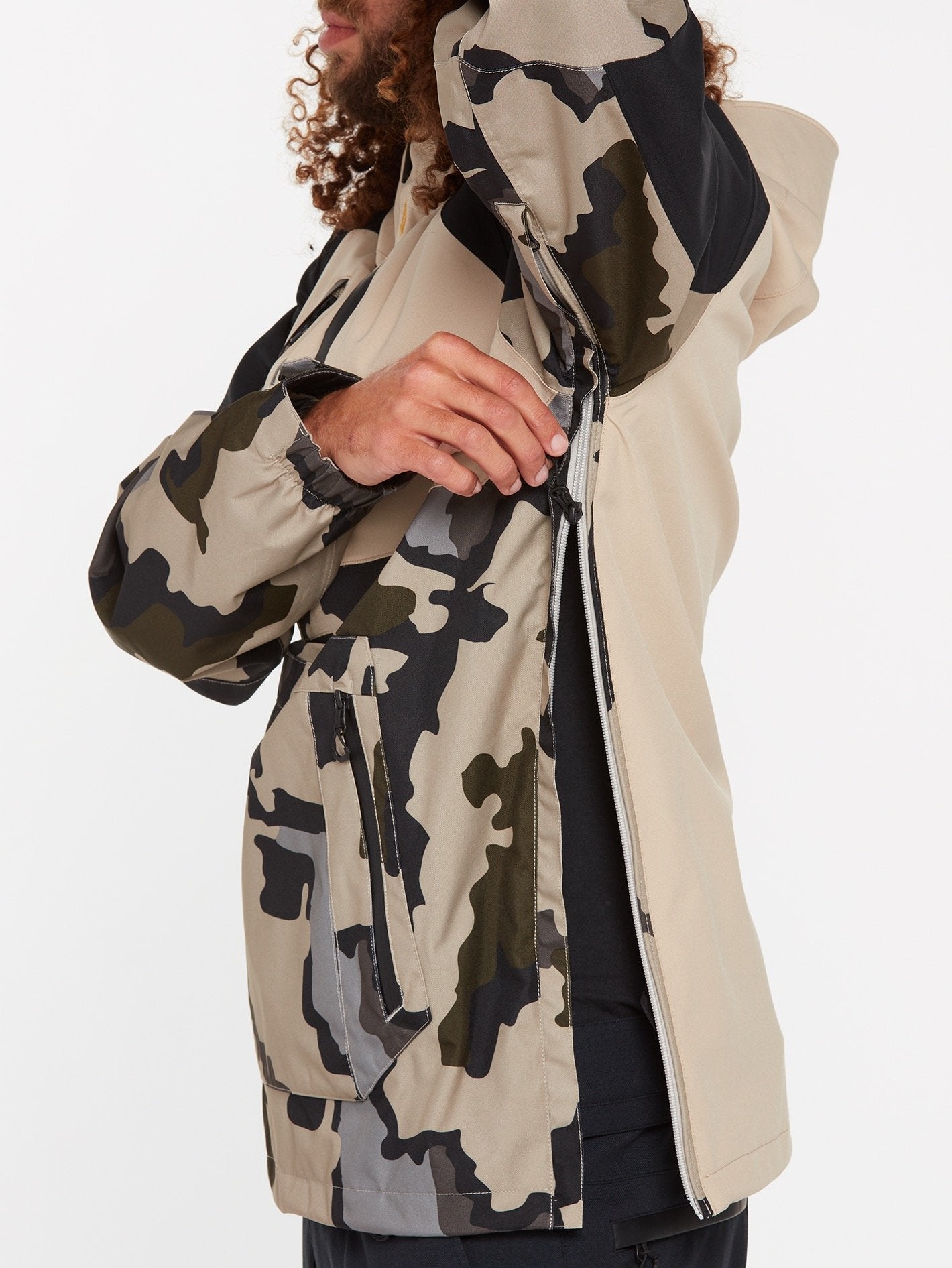 Brighton Pullover Jacket - DRILL KHAKI