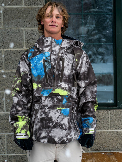 Brighton Pullover Jacket - TIE DYE