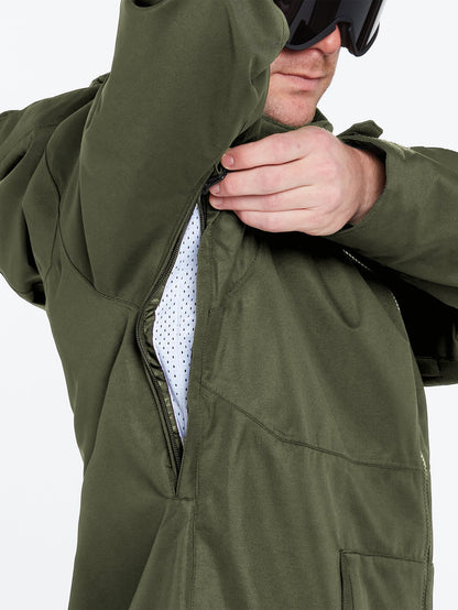Deadly Stones Jacket - SATURATED GREEN