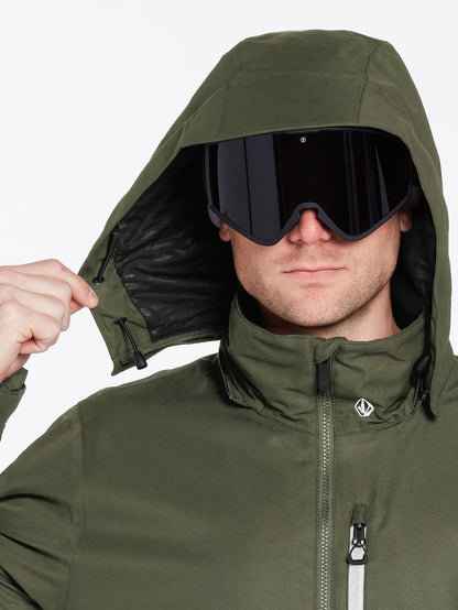 Deadly Stones Jacket - SATURATED GREEN