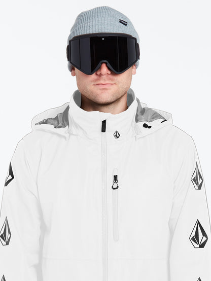 Deadly Stones Jacket - WHITE