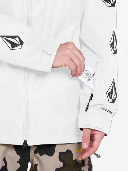 Deadly Stones Jacket - WHITE