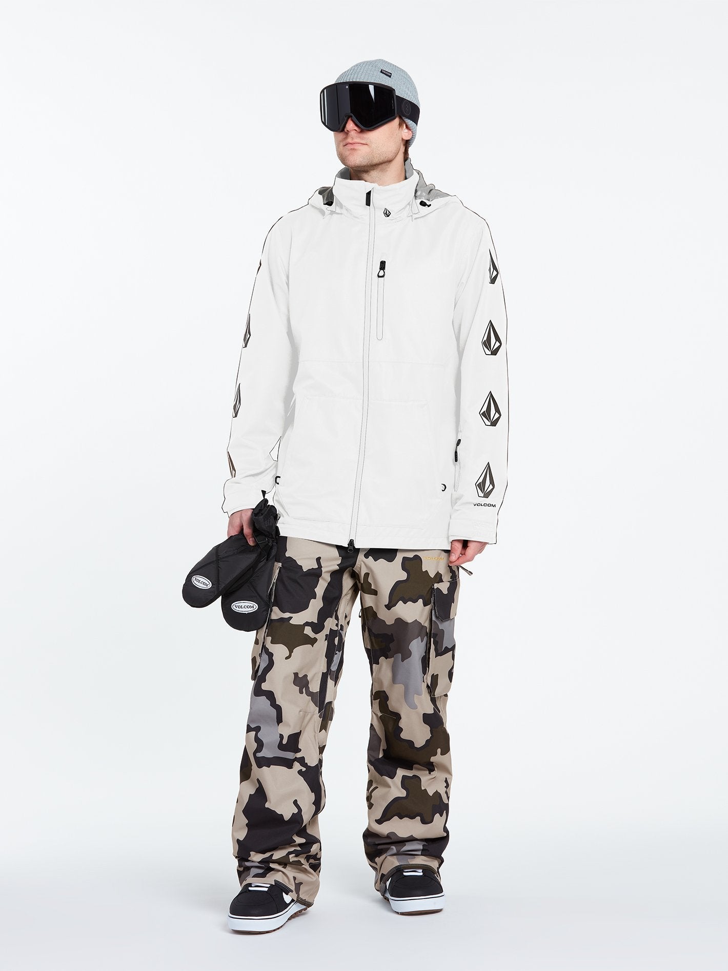 Deadly Stones Jacket - WHITE