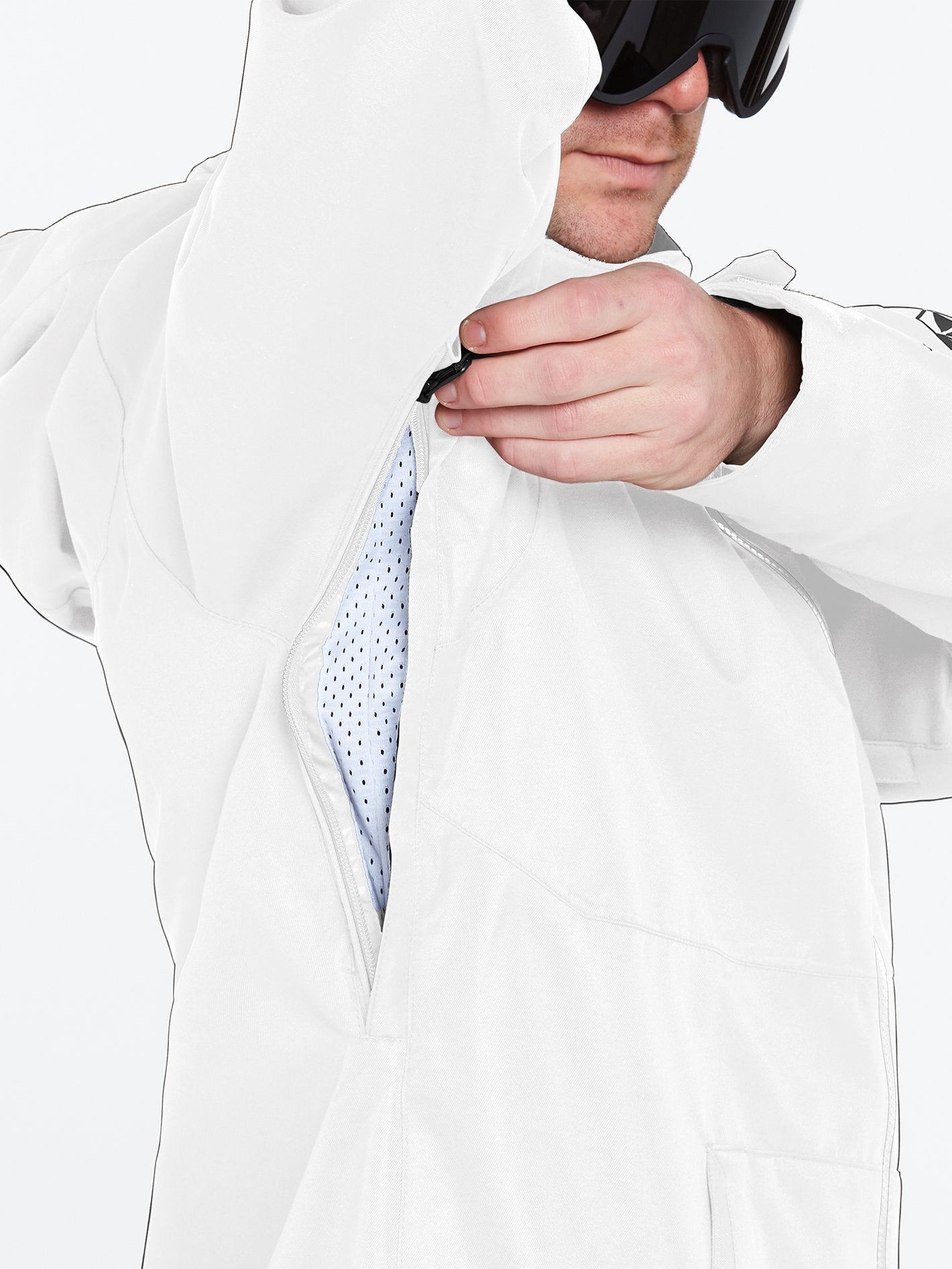 Deadly Stones Jacket - WHITE