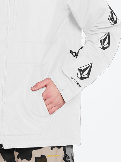 Deadly Stones Jacket - WHITE
