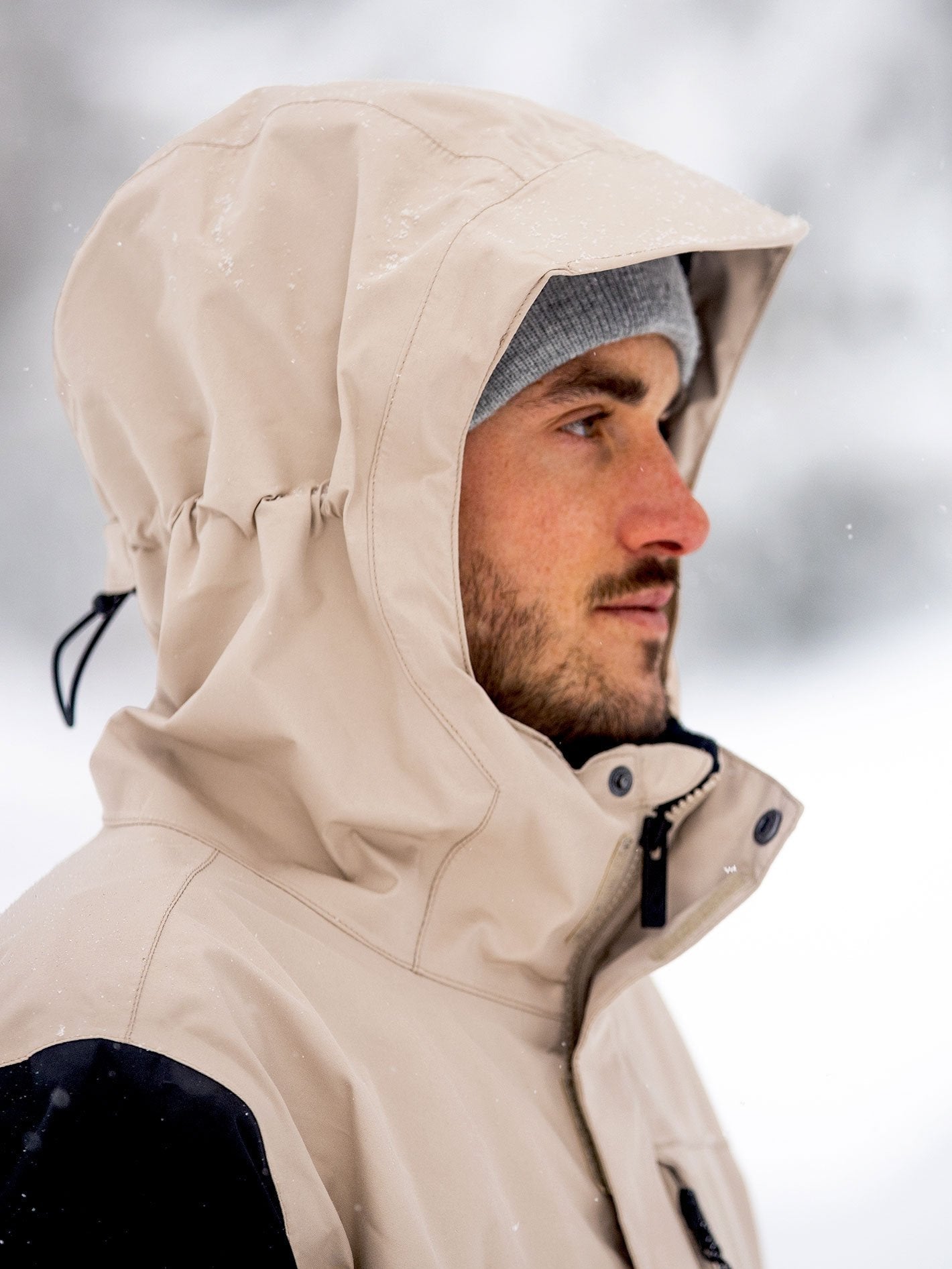 L Gore-Tex Jacket - DRILL KHAKI