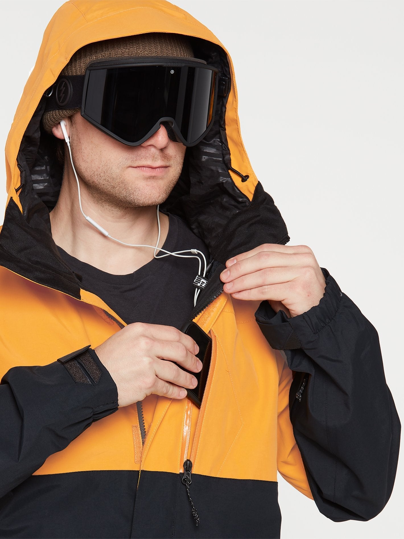 L Gore-Tex Jacket - RESIN GOLD