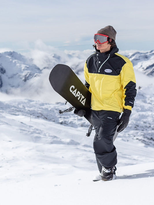 Longo Pullover Jacket - FADED LEMON