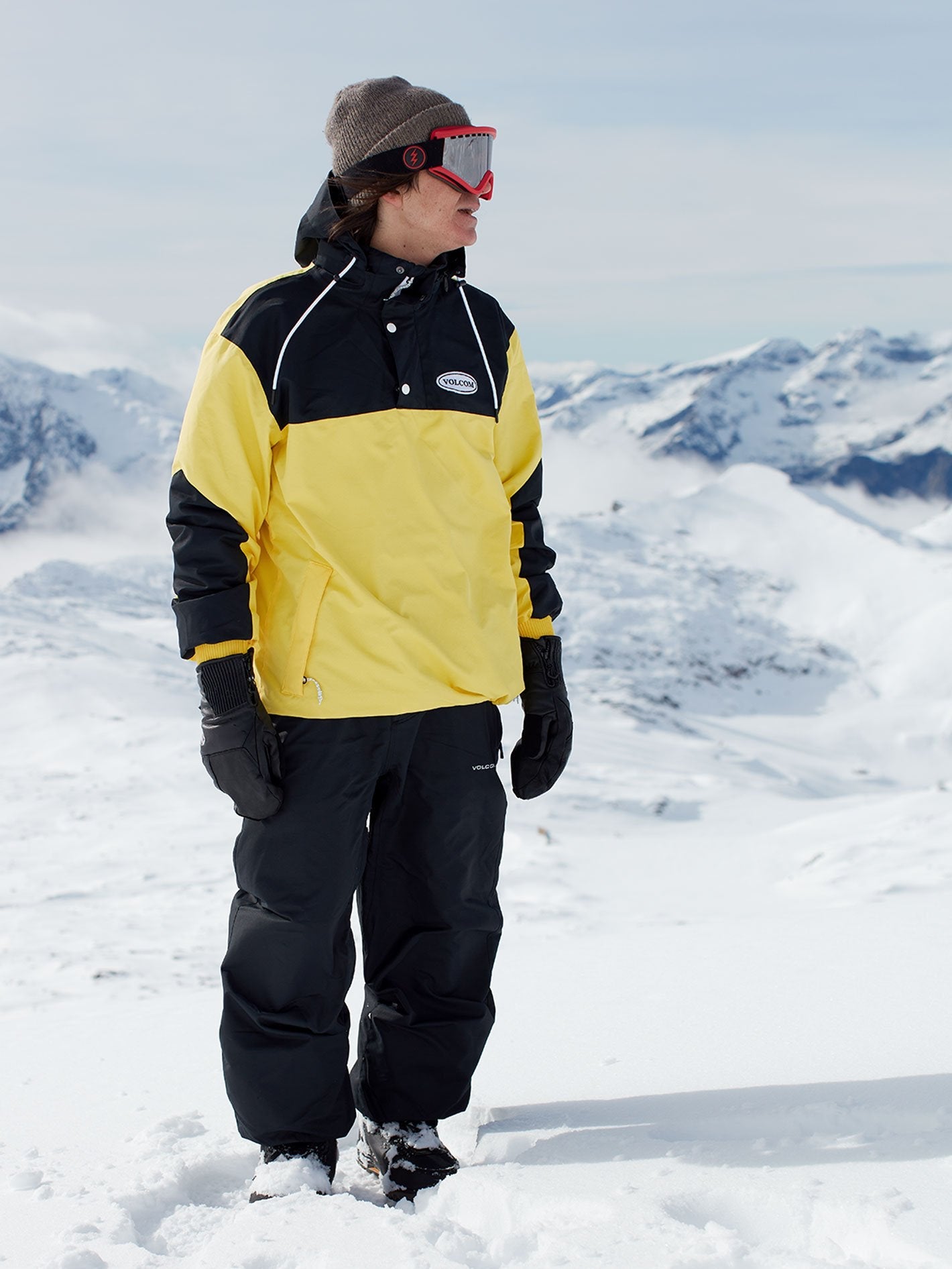 Longo Pullover Jacket - FADED LEMON