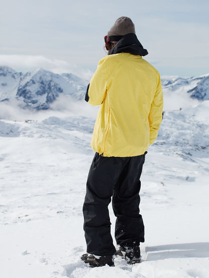 Longo Pullover Jacket - FADED LEMON