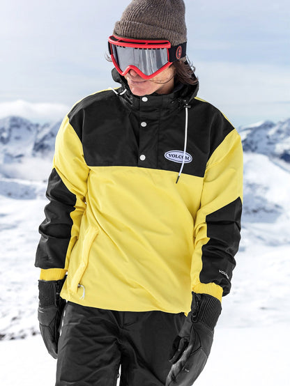 Longo Pullover Jacket - FADED LEMON