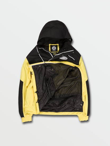 Longo Pullover Jacket - FADED LEMON